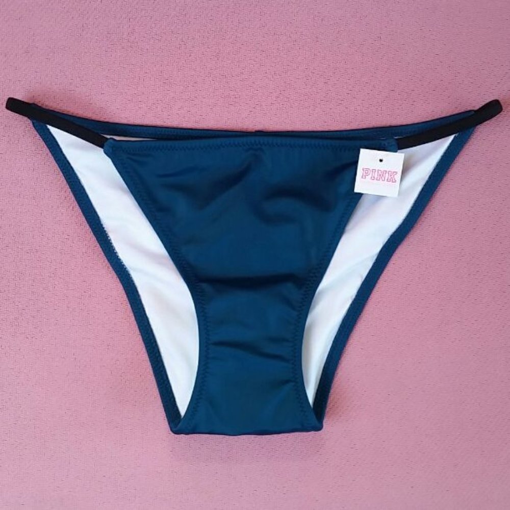 New VS PINK string side bikini bottoms